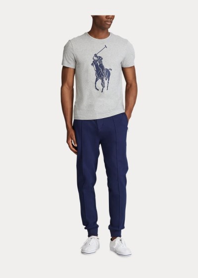 T Shirt Polo Ralph Lauren Custom Slim Fit Jersey Homem 02438-RPHY